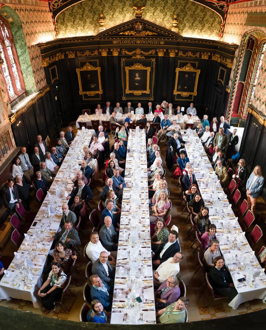 Guests at the Earth Sciences Alumni Day dinner